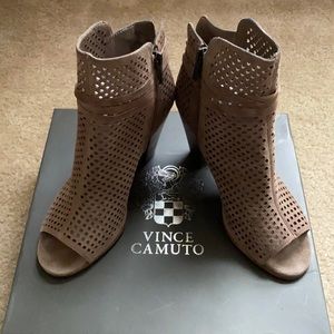 Vince Camuto Suede Booties - Size 6.5